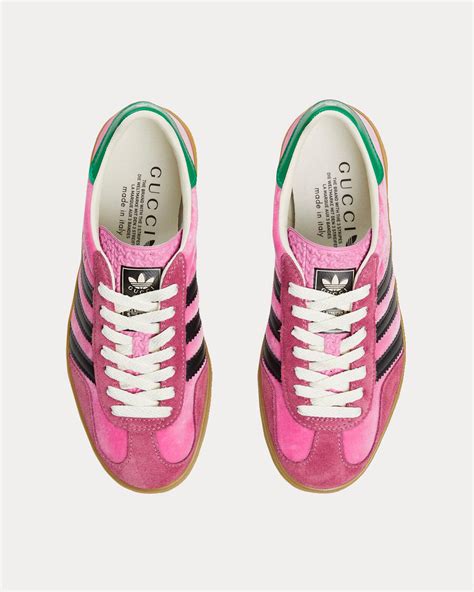 gucci pink samba|Adidas X Gucci gazelle pink.